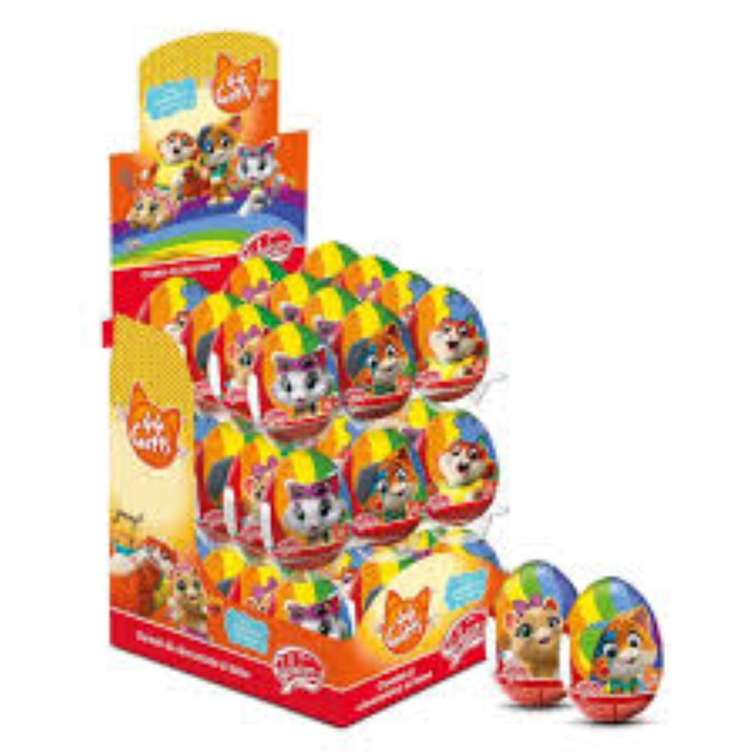 WALCOR CHOCOLATE EGG 44 GATTI 20G